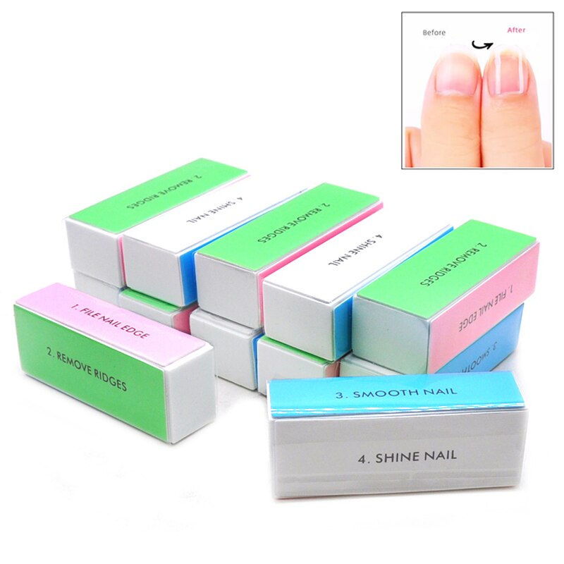 Nail Art Glossy - ملمع ملمع ملون بأربعة طرق لتلميع