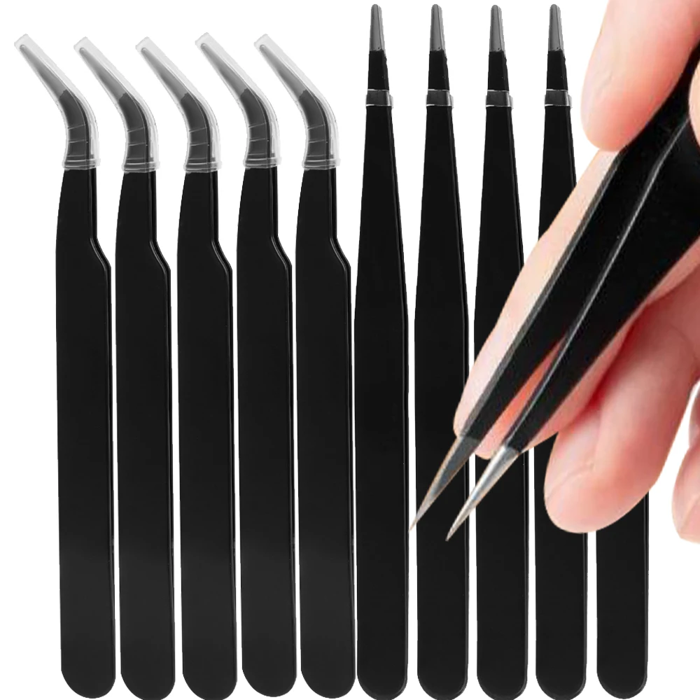 10 قطعة طرف منحني رمش تمديد ال - مراجعة Nail Extension Form وسعره
