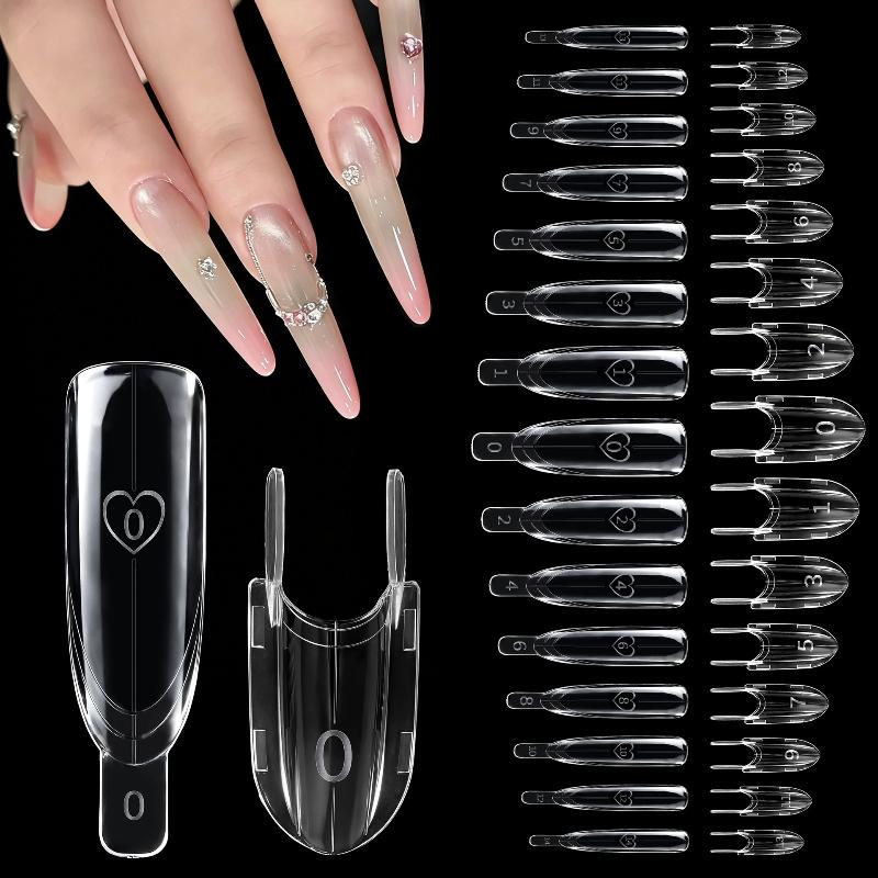 120 قطعة من قوالب الأظافر المز - مراجعة Nail Extension Form وسعره