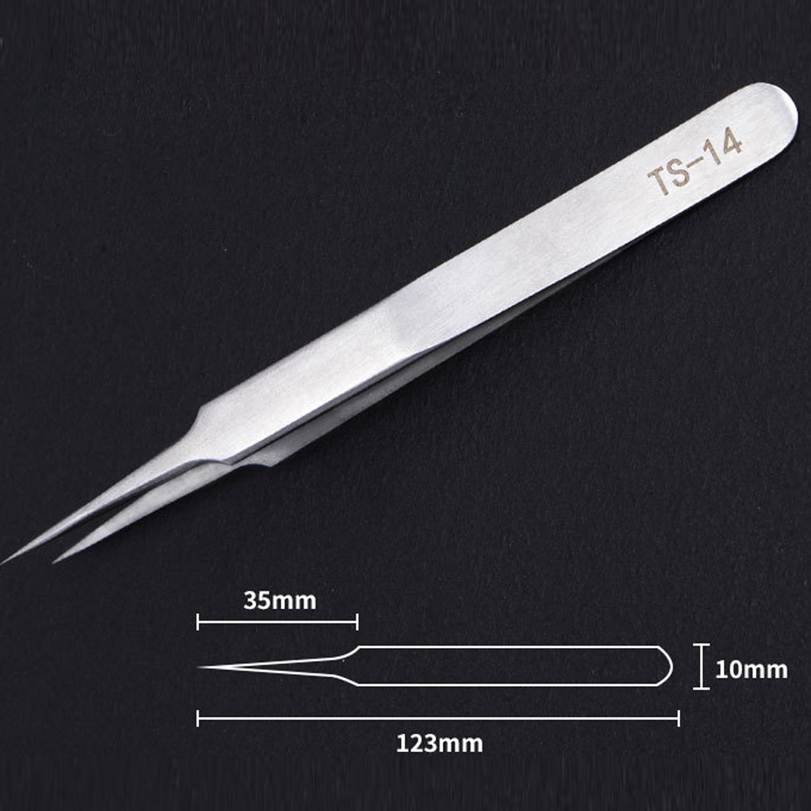 الفولاذ المقاوم للصدأ رمش ومسم - مراجعة Nail Extension Form وسعره