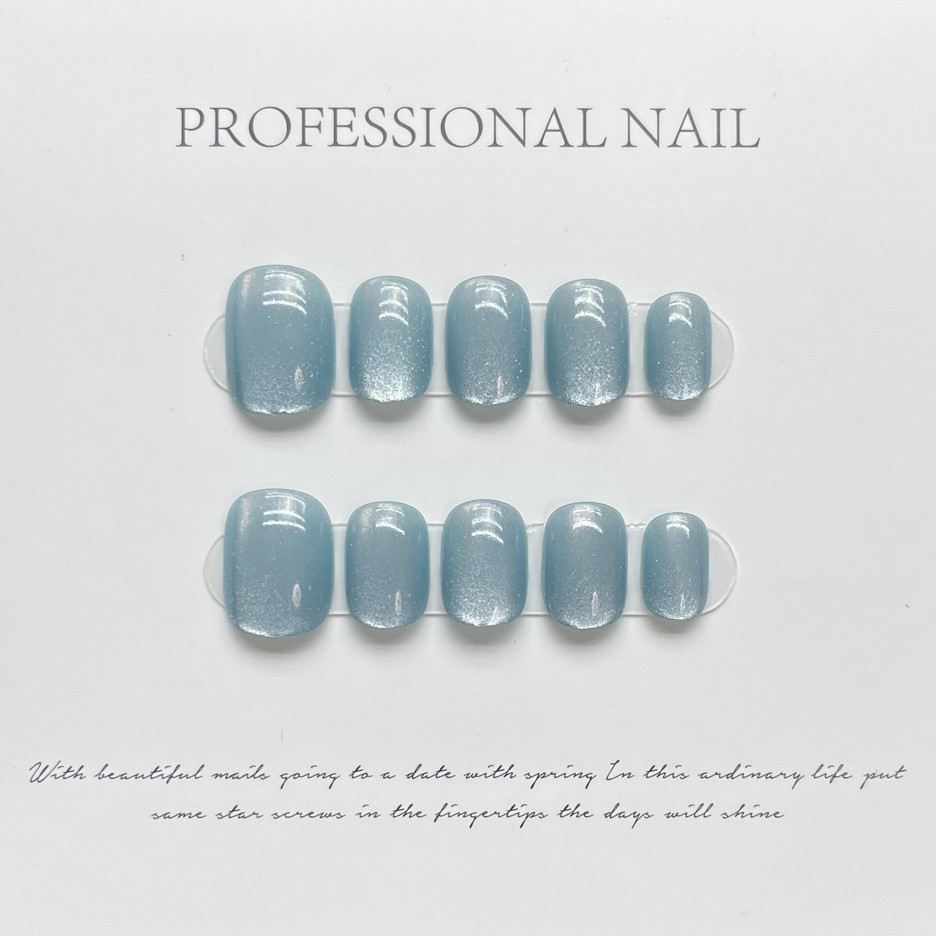 10 قطع من أظافر أورورا الكروم  - مراجعة Nail Art Glossy وسعره