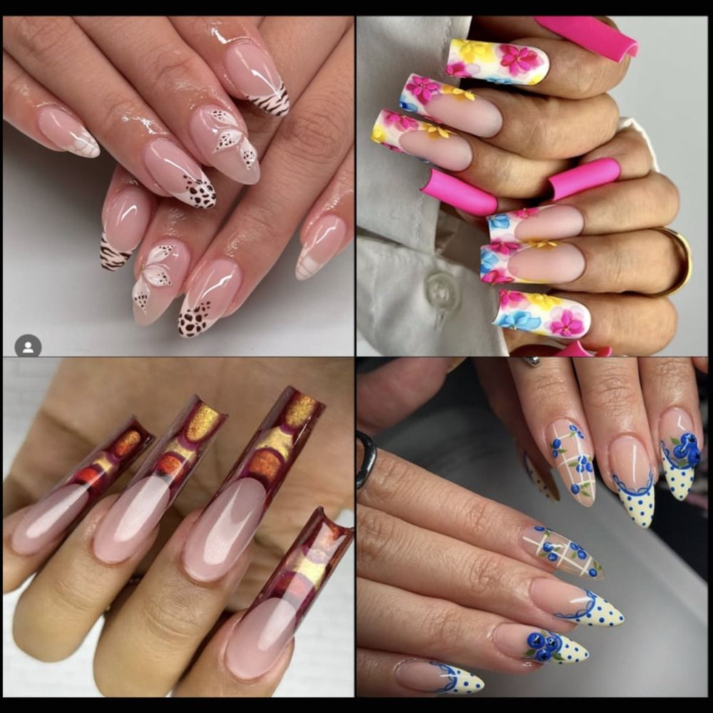 140 قطعة بـ 14 مقاسًا، قوالب أ - مراجعة Nail Extension Form وسعره