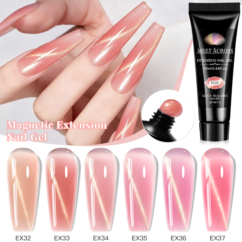6 قطع/مجموعة 20 مل جل بولي لتط - مراجعة Nail Extension Form وسعره